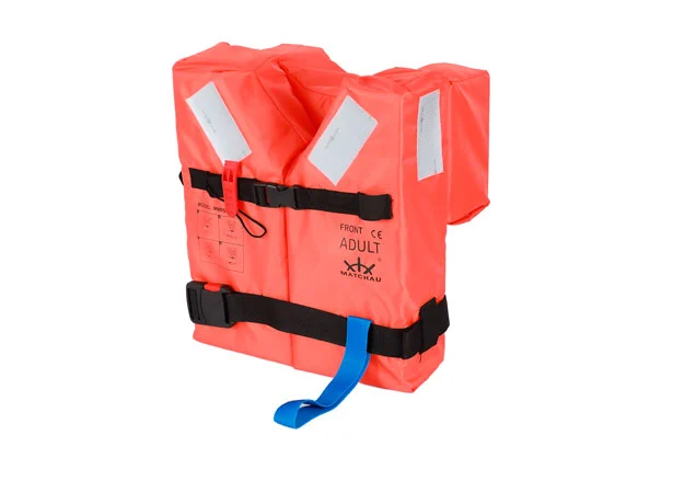 rigid life jacket in the ocean