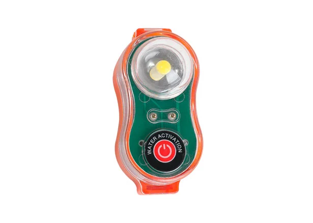 water activated lifejacket light