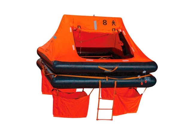 ISO 9650-2 jogar ao mar inflável liferaft