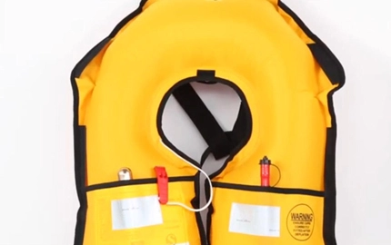 Colete salva-vidas inflável da única câmara de ar